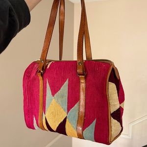Vintage Tribal Print Tote Bag